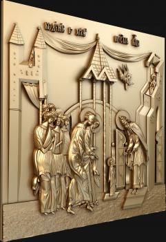 Religious panels (PR_0282) 3D model for CNC machine