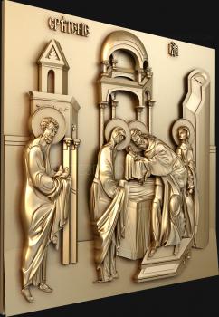 Religious panels (PR_0284) 3D model for CNC machine