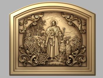 Religious panels (PR_0292) 3D model for CNC machine