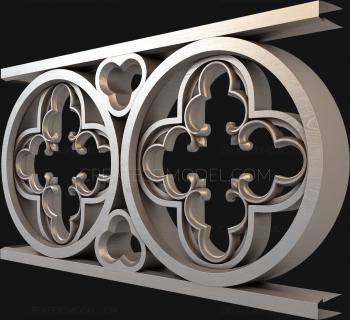 Fence (PRL_0031) 3D model for CNC machine
