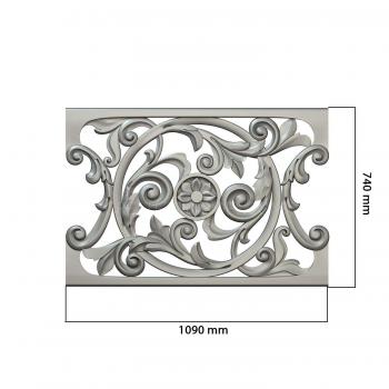 Fence (PRL_0073) 3D model for CNC machine
