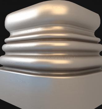 Pilasters (PL_0012) 3D model for CNC machine
