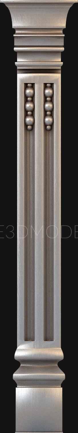 Pilasters (PL_0056) 3D model for CNC machine