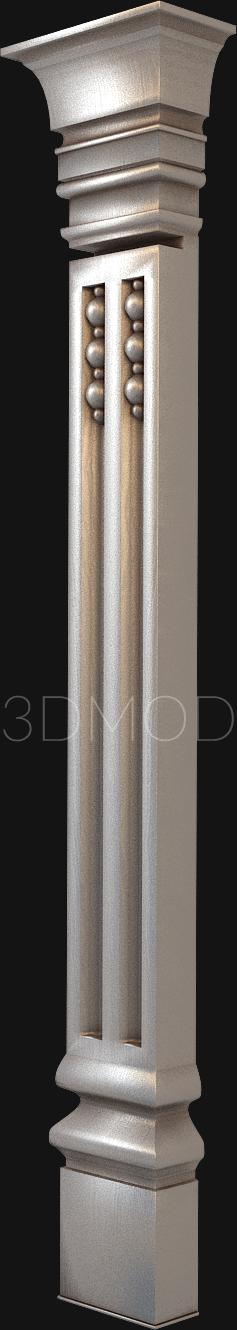 Pilasters (PL_0056) 3D model for CNC machine