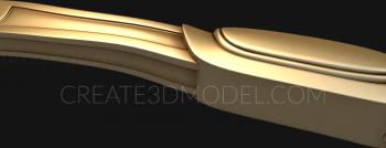 Armrest (PDL_0041) 3D model for CNC machine