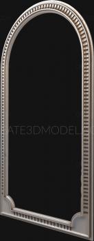 Figured frame (RMF_0029-2) 3D model for CNC machine
