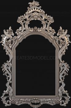 Figured frame (RMF_0107) 3D model for CNC machine