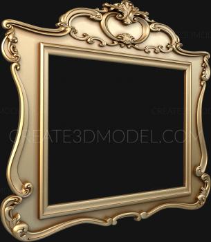 Figured frame (RMF_0213-1) 3D model for CNC machine