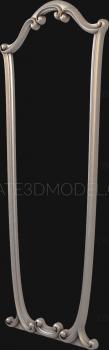 Figured frame (RMF_0223) 3D model for CNC machine