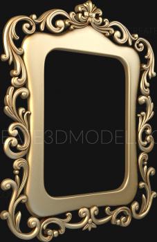 Figured frame (RMF_0399) 3D model for CNC machine