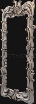 Figured frame (RMF_0691) 3D model for CNC machine
