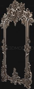Figured frame (RMF_0703) 3D model for CNC machine