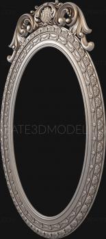 Round frame (RK_0248) 3D model for CNC machine