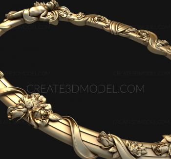 نموذج ثلاثي الأبعاد لآلة CNC إطار دائري 