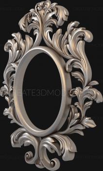 Round frame (RK_0289) 3D model for CNC machine