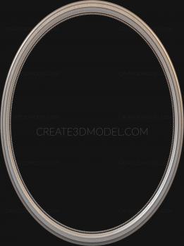 Round frame (RK_0320) 3D model for CNC machine