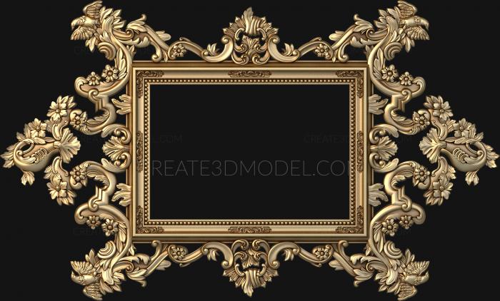 Mirrors and frames (RM_0096-3) 3D model for CNC machine