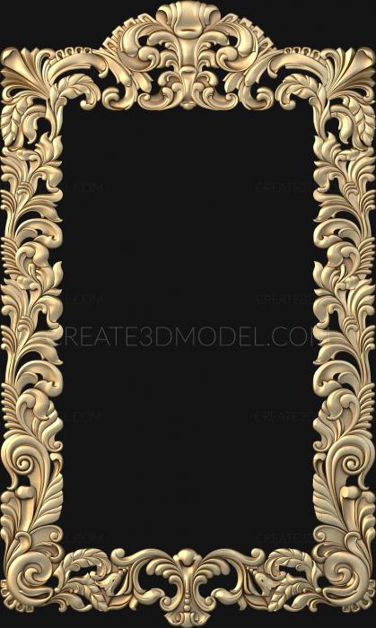 Mirrors and frames (RM_0109-12) 3D model for CNC machine