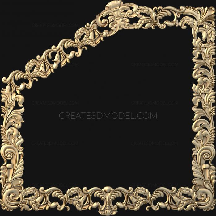 Mirrors and frames (RM_0109-14) 3D model for CNC machine