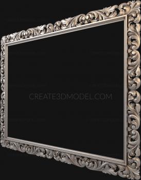 Mirrors and frames (RM_0137-9) 3D model for CNC machine