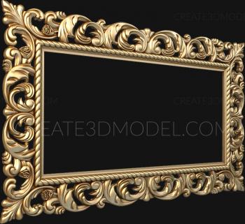 Mirrors and frames (RM_0154-4) 3D model for CNC machine
