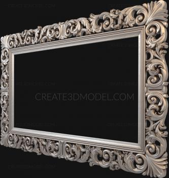 Mirrors and frames (RM_0199-2) 3D model for CNC machine