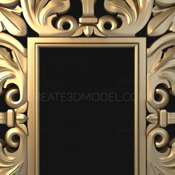 Mirrors and frames (RM_0201) 3D model for CNC machine