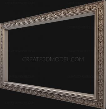 Mirrors and frames (RM_0226-1) 3D model for CNC machine