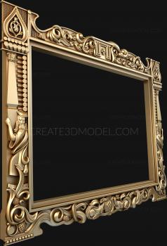 Mirrors and frames (RM_0324) 3D model for CNC machine