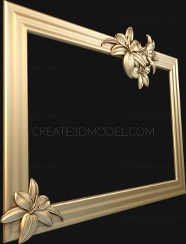 Mirrors and frames (RM_0383) 3D model for CNC machine