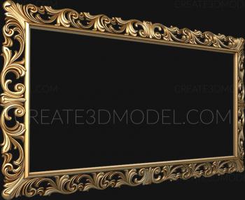 Mirrors and frames (RM_0452-3) 3D model for CNC machine