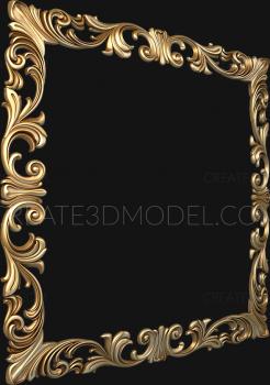 Mirrors and frames (RM_0452-5) 3D model for CNC machine