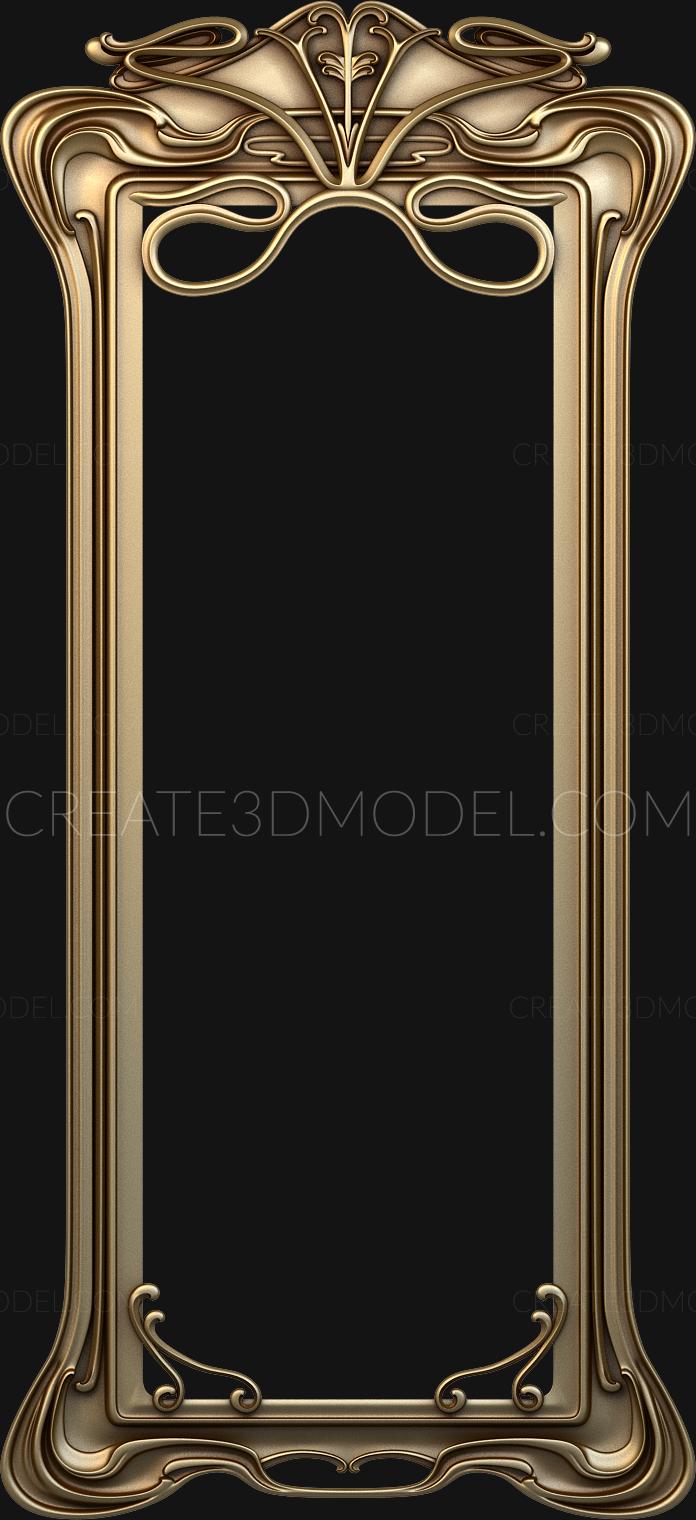 Mirrors and frames (RM_0523) 3D model for CNC machine