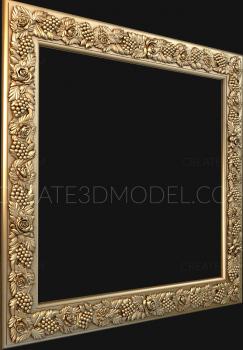 Mirrors and frames (RM_0531-1) 3D model for CNC machine