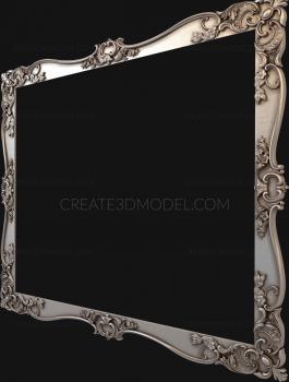 Mirrors and frames (RM_0563) 3D model for CNC machine
