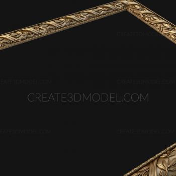 Mirrors and frames (RM_0566) 3D model for CNC machine