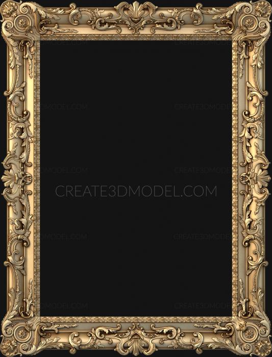 Mirrors and frames (RM_0639) 3D model for CNC machine
