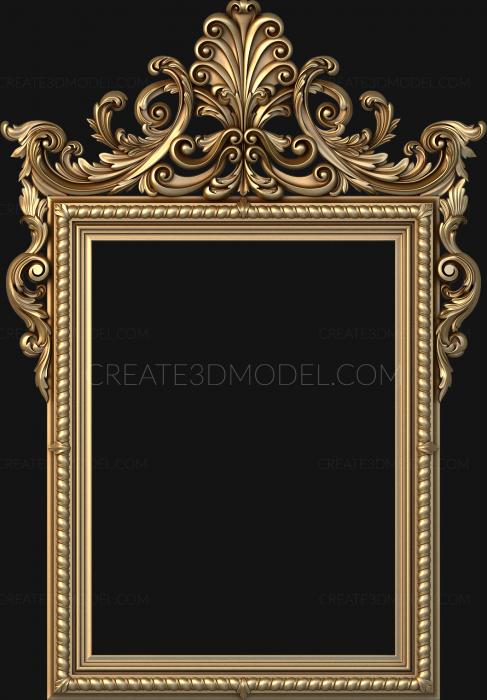Mirrors and frames (RM_0676-1) 3D model for CNC machine