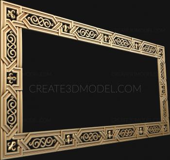 Mirrors and frames (RM_0722) 3D model for CNC machine