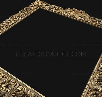 Mirrors and frames (RM_0743) 3D model for CNC machine