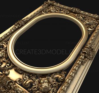 Mirrors and frames (RM_0751) 3D model for CNC machine