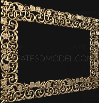 Mirrors and frames (RM_0766) 3D model for CNC machine