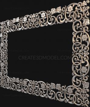 Mirrors and frames (RM_0766) 3D model for CNC machine