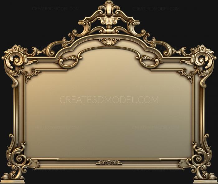Mirrors and frames (RM_0773) 3D model for CNC machine