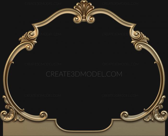 Mirrors and frames (RM_0779) 3D model for CNC machine