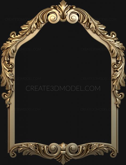Mirrors and frames (RM_0802) 3D model for CNC machine