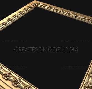 Mirrors and frames (RM_0806) 3D model for CNC machine