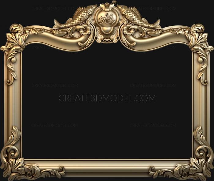Mirrors and frames (RM_0829) 3D model for CNC machine