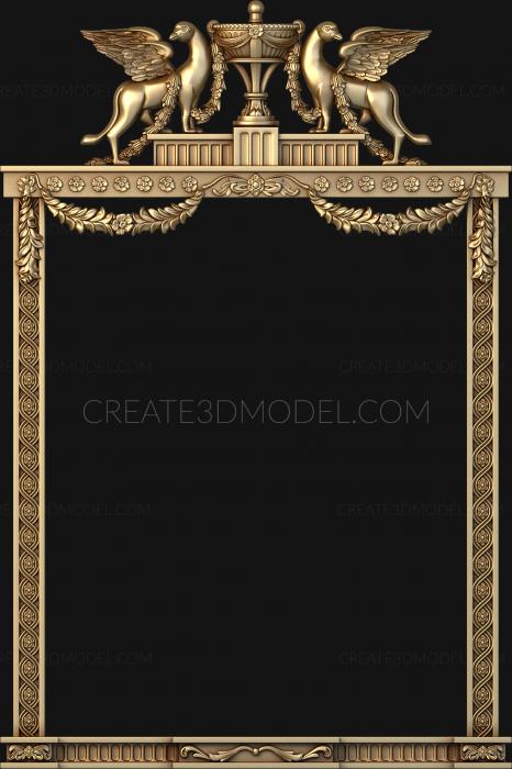 Mirrors and frames (RM_0833) 3D model for CNC machine