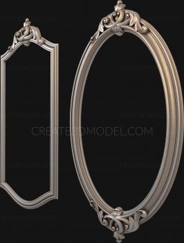 Mirrors and frames (RM_0834) 3D model for CNC machine